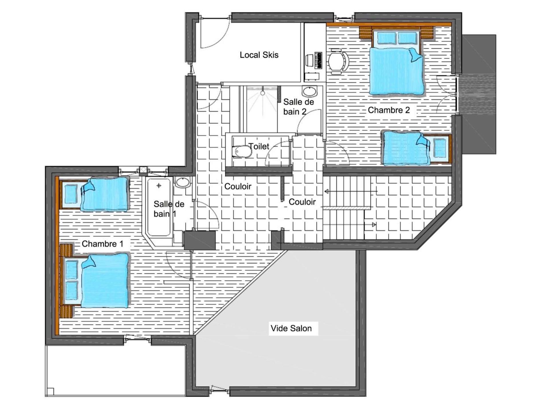 Chalet Rouge ou Blanc Villard-Reculas Extérieur photo