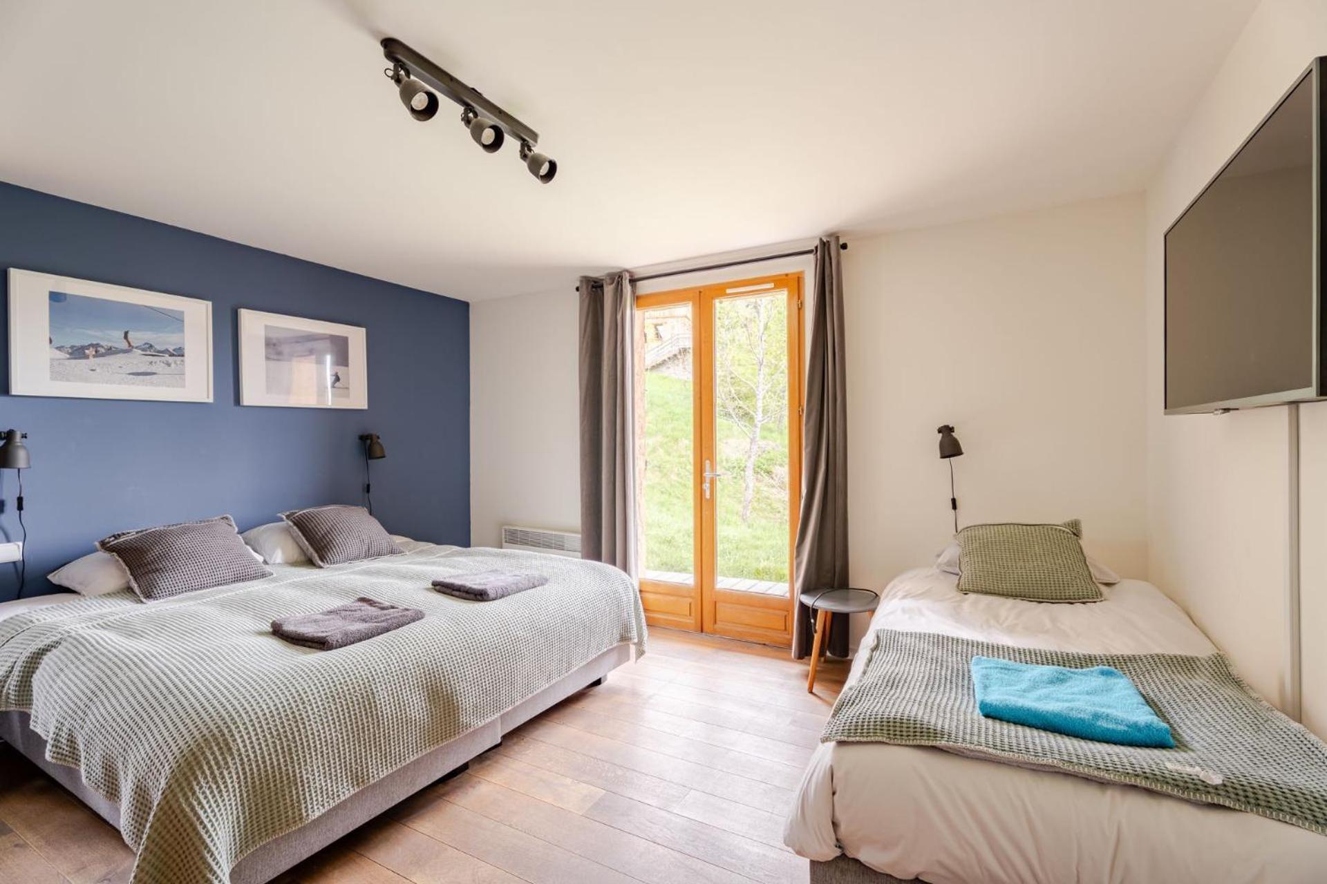 Chalet Rouge ou Blanc Villard-Reculas Extérieur photo