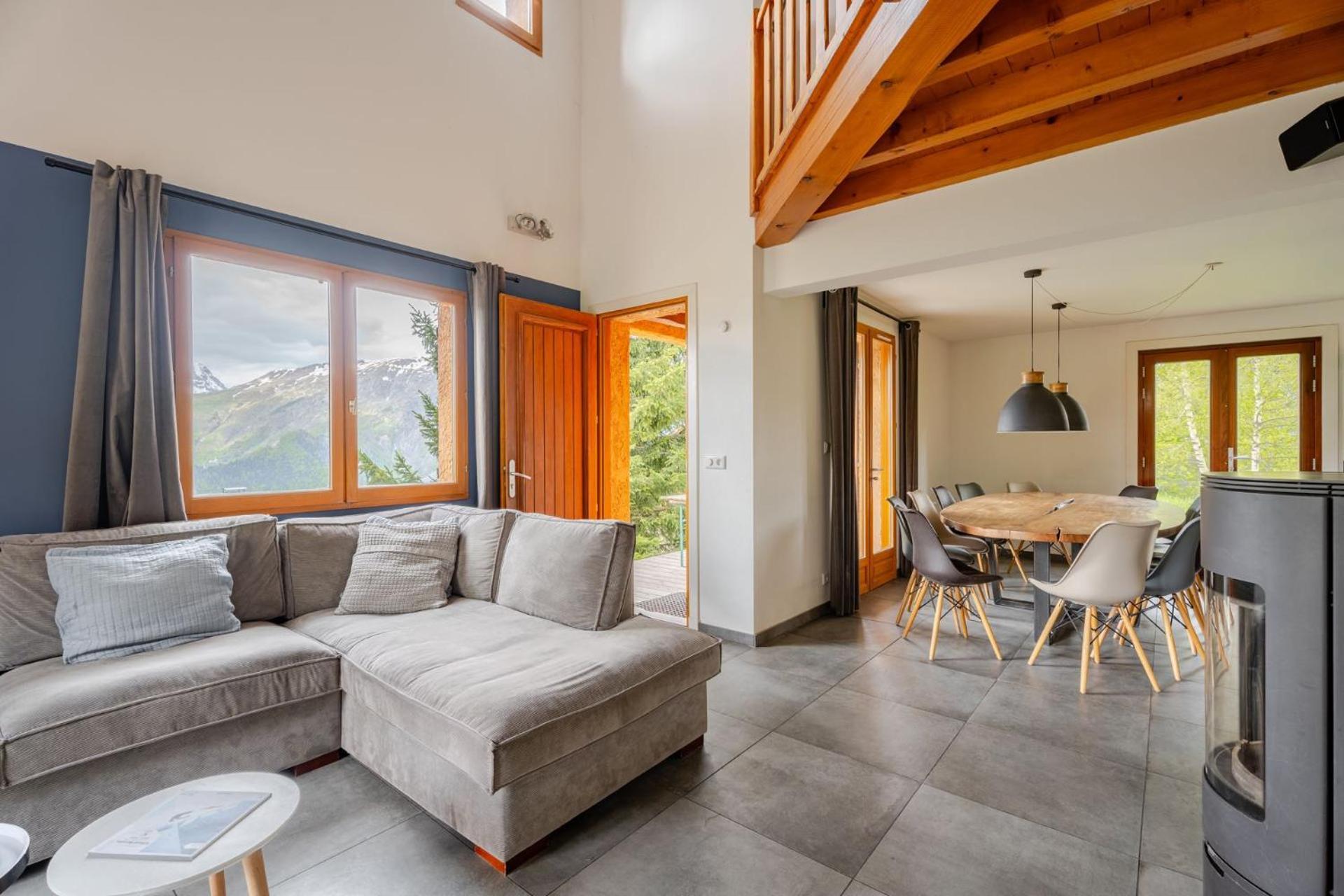 Chalet Rouge ou Blanc Villard-Reculas Extérieur photo